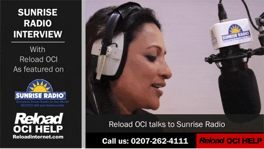 Reload OCI Help Service as featured on Sunrise Radio Reload OCI Help Service